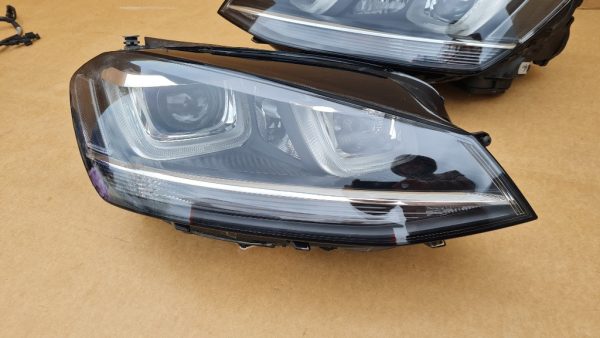 Set faruri complete bi-xenon led adaptive VW Golf 7 2016 la 0 km - Dezmembrari Auto - imagine 5