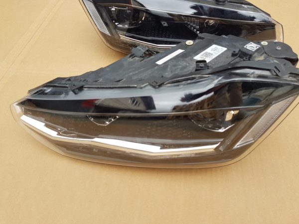 Set faruri complete LED VW Polo 2G 2019 2G1941036B 2G1941035B - Dezmembrari Auto - imagine 3
