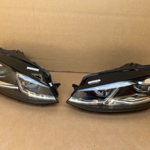 Set faruri LED RHD complete adaptive VW Golf 7 facelift 2019 5G2941081 5G2941082 la 0 km - Dezmembrari Auto