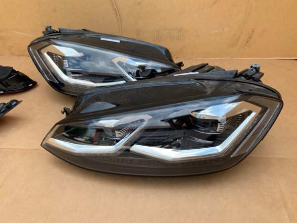 Set faruri LED RHD complete VW Golf 7 facelift 2019 5G2941081 5G2941082 la 0 km - Dezmembrari Auto