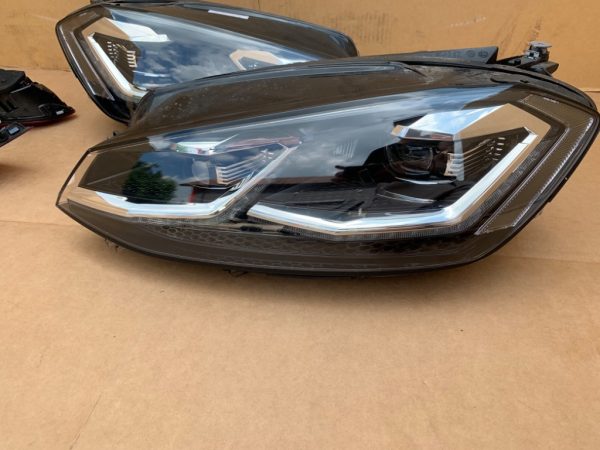Set faruri LED RHD complete VW Golf 7 facelift 2019 5G2941081 5G2941082 la 0 km - Dezmembrari Auto - imagine 8
