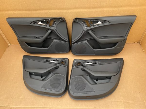 Set fete usi din piele Audi A6 C7 2016 sedan - Dezmembrari Auto