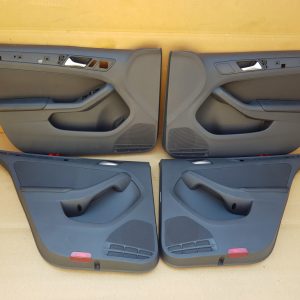 Set fete usi din piele neagra VW Jetta 2016 - Dezmembrari Auto