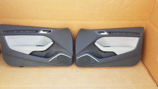 Set fete usi piele alcantara Audi A3 8V 2 usi - Dezmembrari Auto