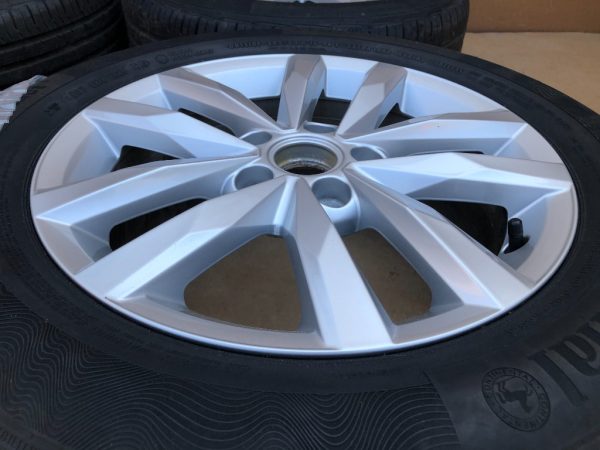 Set jante cu anvelope 205/60 R16 VW Touran 2017 5TA601025 5TA 601 025 - Dezmembrari Auto - imagine 4