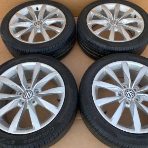 Set jante originale DIJON ET49 225/45 R17 VW Golf 7 2016 la 0 km - Dezmembrari Auto