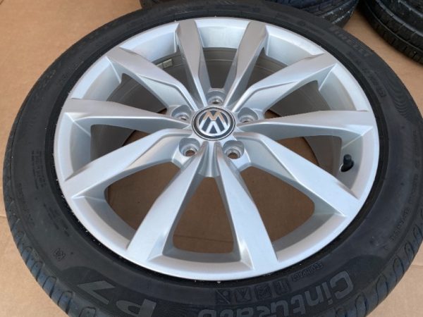 Set jante originale DIJON ET49 225/45 R17 VW Golf 7 2016 la 0 km - Dezmembrari Auto - imagine 3