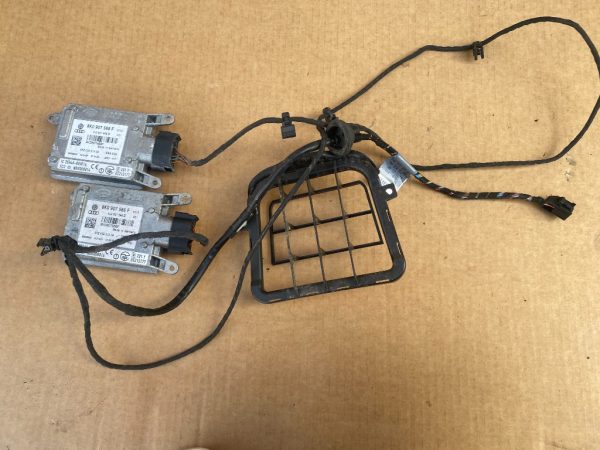 Set module lane assist cu cablaj Audi A4 B8 8K0907566F 8K0 907 566 F 8K0907568F 8K0 907 568 F - Dezmembrari Auto