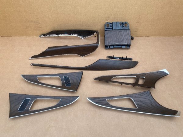 Set ornamente bord / fete usi lemn Audi A6 C7 2016 la 0 km - Dezmembrari Auto