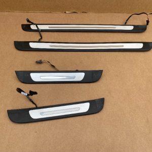 Set ornamente praguri cu iluminare audi A6 C7 2016 4G0947423G 4G0947424G 4G0947405G 4G0947406G la 0 km - Dezmembrari Auto
