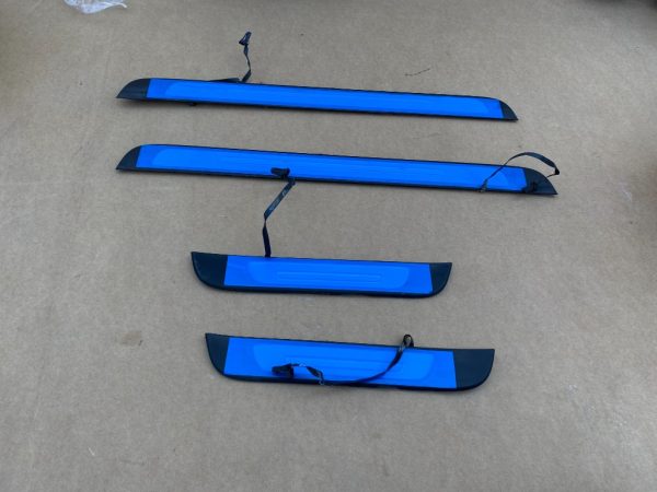 Set ornamente praguri cu iluminare audi A6 C7 2016 4G0947423G 4G0947424G 4G0947405G la 0 km - Dezmembrari Auto