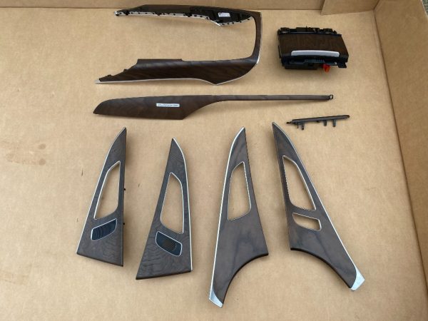 Set trimuri ornamente lemn Audi A6 C7 din 2016 - Dezmembrari Auto - imagine 8