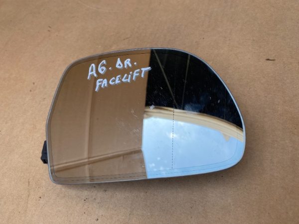 Sticla oglinda dreapta heliomata Audi A6 C6 4F0857536AJ 4F0 857 536 AJ - Dezmembrari Auto