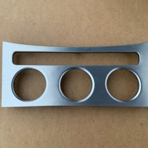 Trim ornament climatronic aluminiu VW Passat B6 3C0863100 3C0 863 100 - Dezmembrari Auto