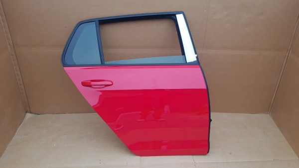 Usa dreapta spate VW Golf 7 hatchback culoare rosu LY3D - Dezmembrari Auto