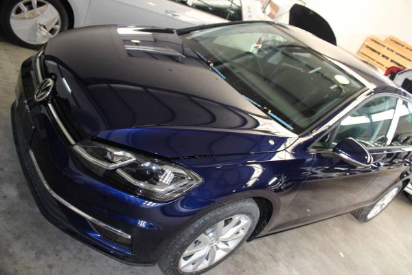 Usa stanga fata VW Golf 7 2019 culoare albastru atlantic LC5B - Dezmembrari Auto