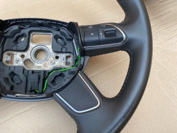 Volan din piele cu comenzi Audi A3 8V 8U0419091B 8U0 419 091 B - Dezmembrari Auto - imagine 2