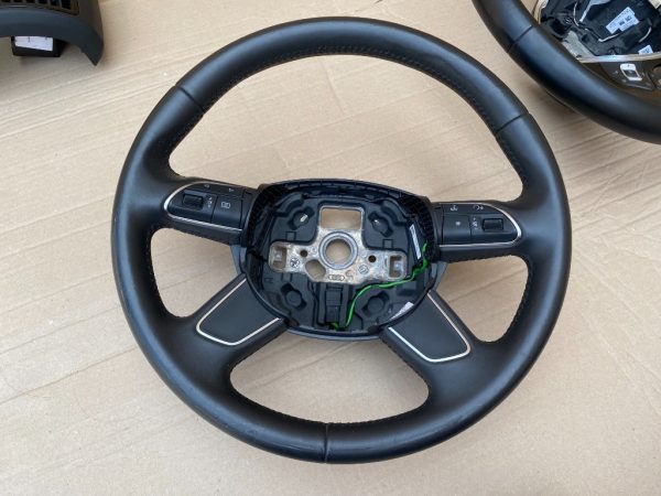Volan din piele cu comenzi Audi A3 8V 8U0419091B 8U0 419 091 B - Dezmembrari Auto
