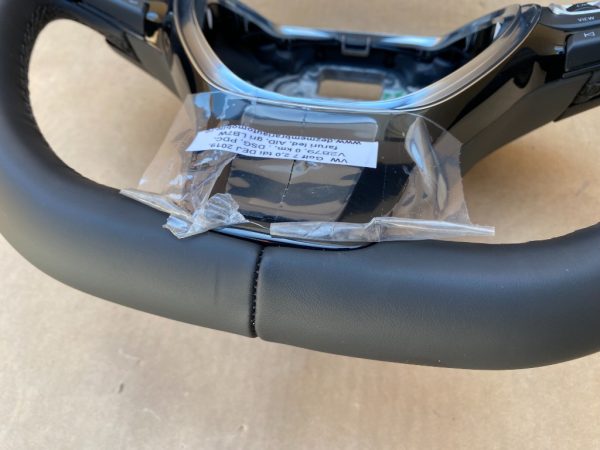 Volan din piele cu comenzi si padele VW Golf 7 2019 5G0419091BH 5G0 419 091 BH la 0 km - Dezmembrari Auto - imagine 3