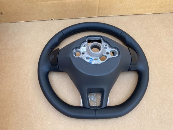 Volan din piele cu comenzi si padele VW Golf 7 2019 5G0419091BH 5G0 419 091 BH la 0 km - Dezmembrari Auto - imagine 6