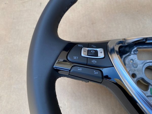Volan din piele cu comenzi si padele VW Golf 7 2019 5G0419091BH 5G0 419 091 BH la 0 km - Dezmembrari Auto - imagine 6