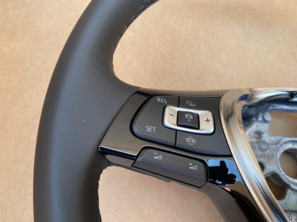 Volan din piele cu comenzi si padele VW Golf 7 2019 5G0419091BH 5G0 419 091 BH la 0 km - Dezmembrari Auto - imagine 4