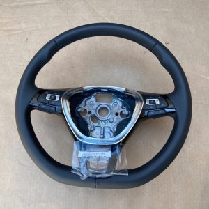 Volan din piele cu comenzi si padele VW Golf 7 2019 5G0419091BH 5G0 419 091 BH la 0 km - Dezmembrari Auto