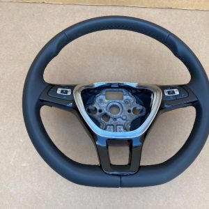 Volan din piele cu comenzi VW Golf 7 2016 5G0419091DF 5G0 419 091 DF la 0 km - Dezmembrari Auto