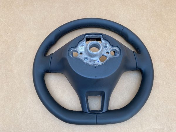 Volan din piele cu comenzi VW Golf 7 2016 5G0419091DF 5G0 419 091 DF la 0 km - Dezmembrari Auto - imagine 3