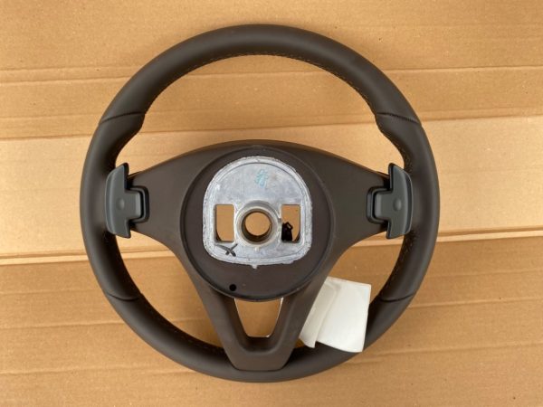 Volan din piele maro cu comenzi si padele Mercedes GLC 2017 la 0 km - Dezmembrari Auto - imagine 5
