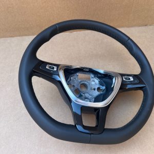 Volan piele cu comenzi la 0 km VW Golf 7 din 2016 5G0419091DF 5G0 419 091 DF - Dezmembrari Auto
