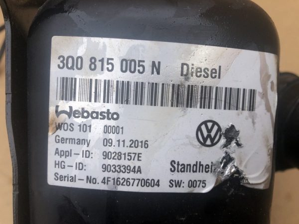 Webasto cu telecomanda VW Passat B8 3Q0815005N 3Q0 815 005 N - Dezmembrari Auto - imagine 3